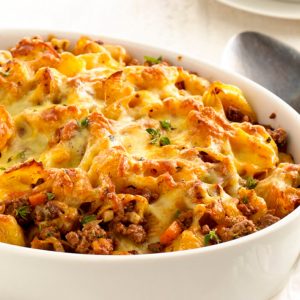 Baked Minced Pasta